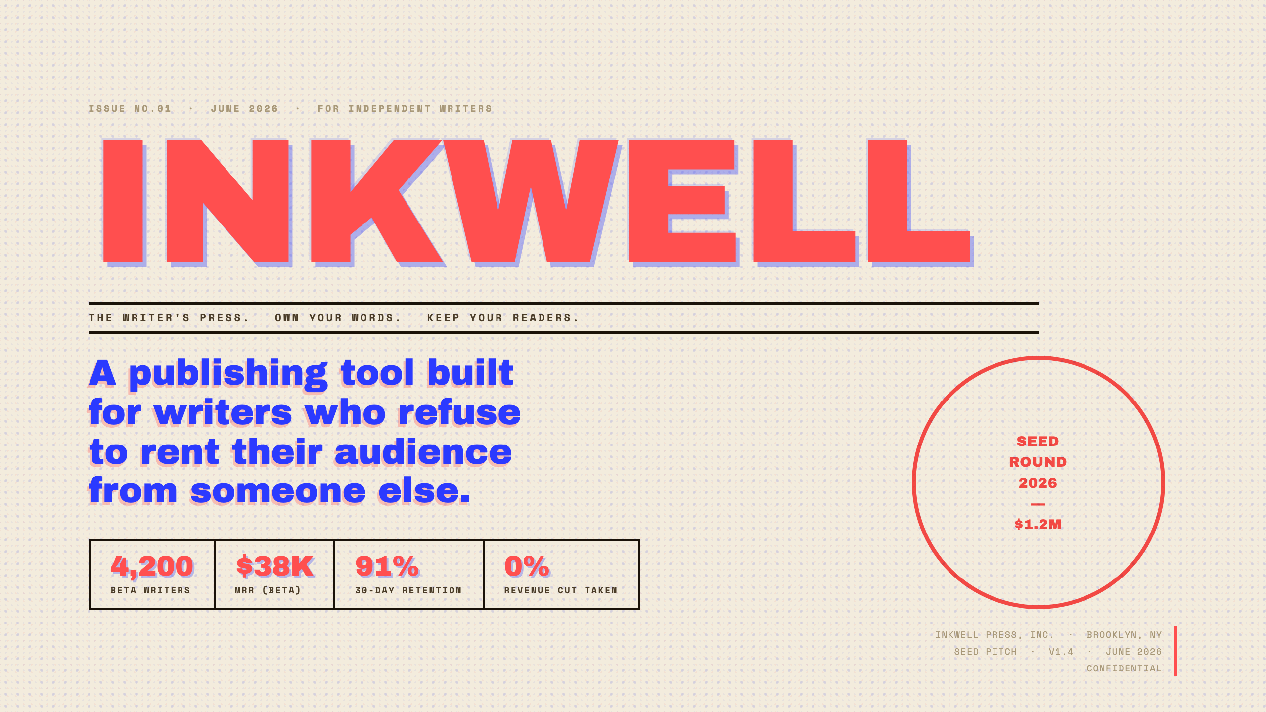 inkwell-pitch craft proof